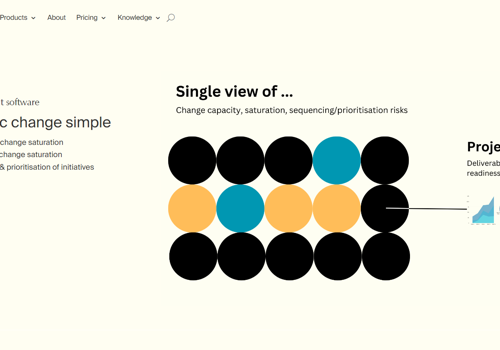 Custom Software Development Package Example: Project Management Tool - The Change Compass