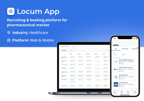Custom Software Development Package Example: The Locum App