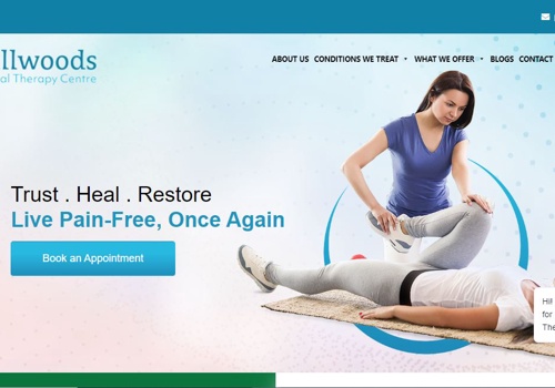 Web Development Package Example: Millwoods Physical Therapy Centre