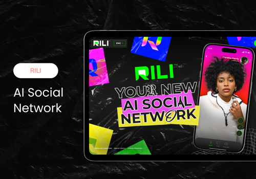 Web Design Package Example: Rili AI: Web UX/UI