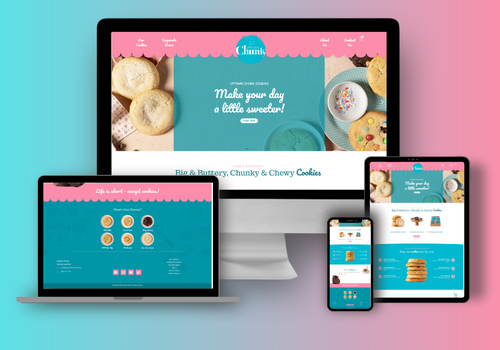 Web Design Package Example: Uptown Chunk