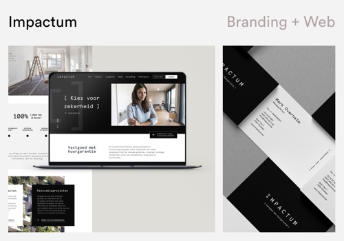 Web Design Package Example: IMPACTUM
