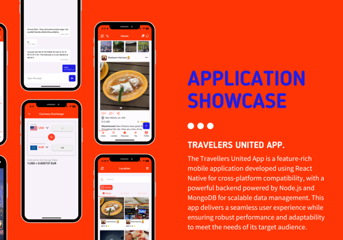 Mobile App Development Package Example: Travelers United App