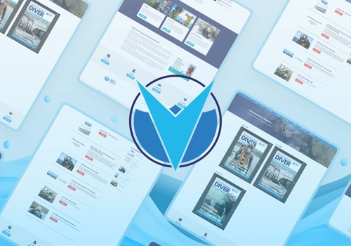 Web Design Package Example: Association of Diving Contractors