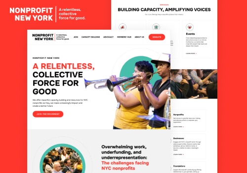 Web Development Package Example: Nonprofit New York WordPress Website Redesign