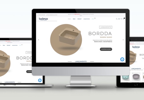 Web Design Package Example: Badenza | E-Commerce