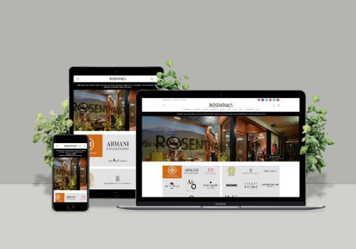 E-Commerce Development Package Example: Rosenthal's Boutique