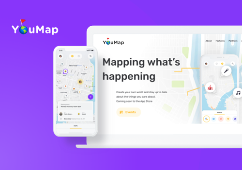 Mobile App Development Package Example: YouMap - A unique approach to mapping experiences