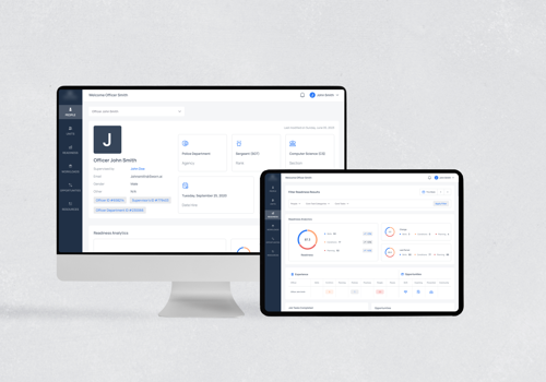 UX/UI Design Package Example: Police Assesement App