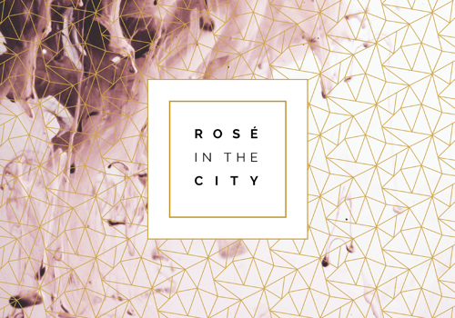 Branding Package Example: Rosé in the City  //  Complete Branding for event