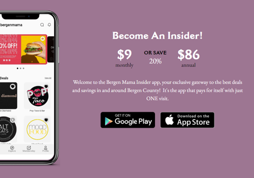 Mobile App Development Package Example: Bergenmama