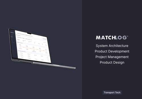 UX/UI Design Package Example: Product Design & Development for Matchlog