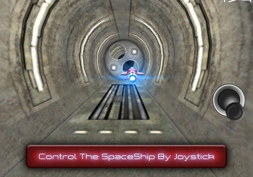 Mobile App Development Package Example: Tunnel Trouble 3D - Space Jet