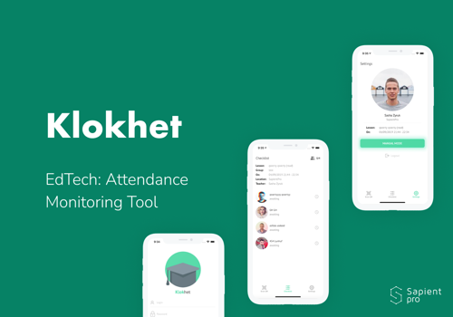 Mobile App Development Package Example: Klokhet – Web & Mobile Development