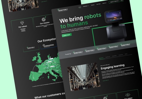 Web Development Package Example: Roboterly