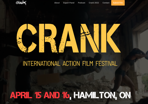 Web Design Package Example: Website for the film festival