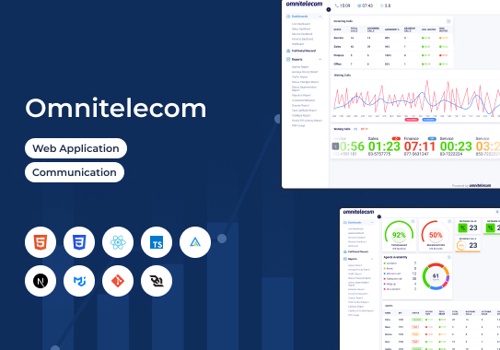Web Development Package Example: Web App for Communication Provider