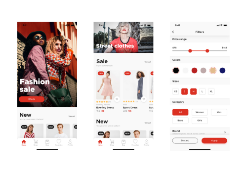 Web Design Package Example: E-Commerce Application