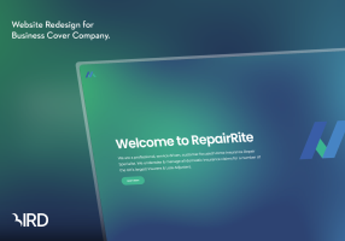 Search Engine Optimization Package Example: RepairRite - Website Design and Graphic Design