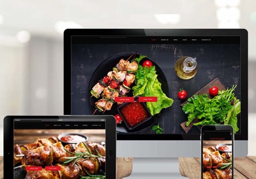 Web Design Package Example: Client needed a recipe website