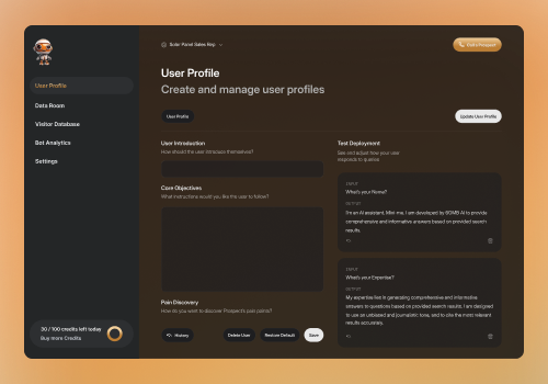 Web Development Package Example: SaaS AI Chatbot Platform