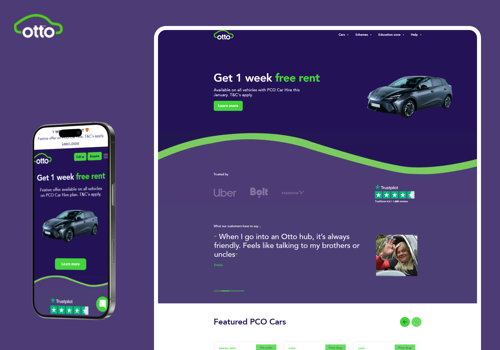 E-Commerce Development Package Example: Otto Car