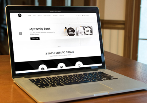 Web Development Package Example: My Family Book