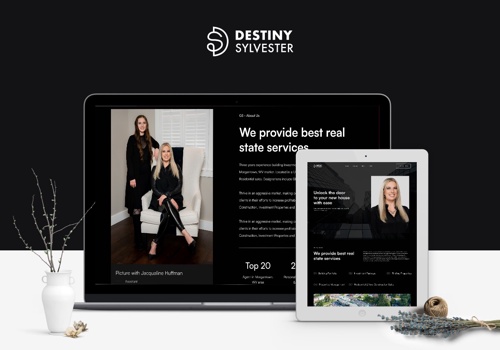 Web Design Package Example: Destiny Sylvester - Real Estate