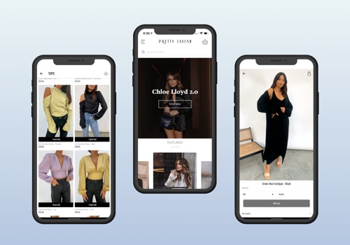 Mobile App Development Package Example: Pretty Lavish