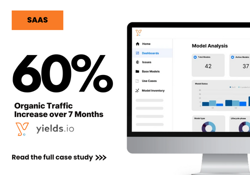 Search Engine Optimization Package Example: 60% Organic Traffic Increase over 7 Months