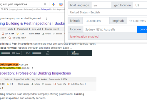 Search Engine Optimization Package Example: Keyword Ranking SEO
