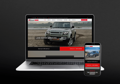 Web Development Package Example: The Garage Grimsby
