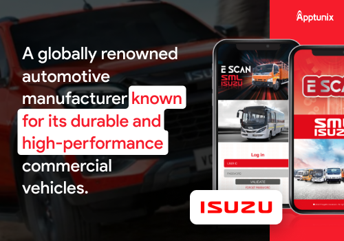 Mobile App Development Package Example: Isuzu