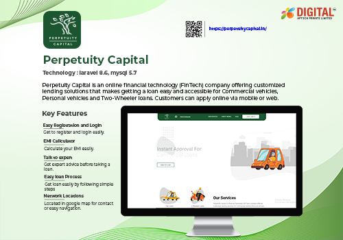 Web Development Package Example: Perpetuity Capital Website