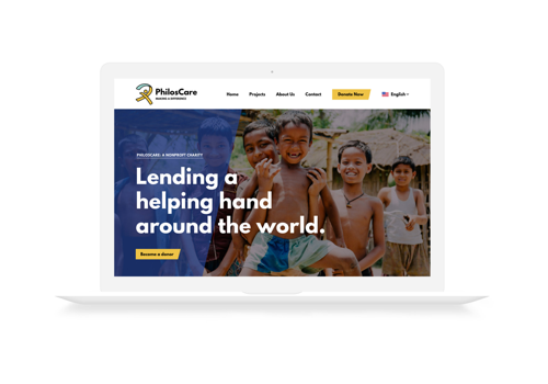 Web Development Package Example: PhilosCare - Development (Multi-language)