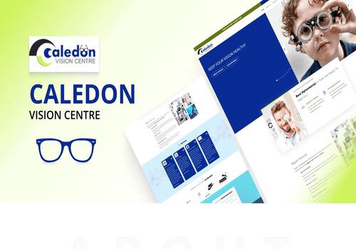 Web Development Package Example: Caledon Vision Centre