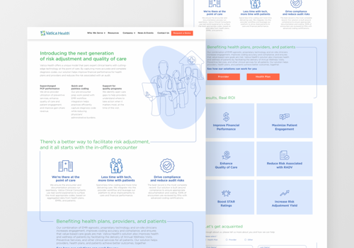 Web Development Package Example: Vatica Health
