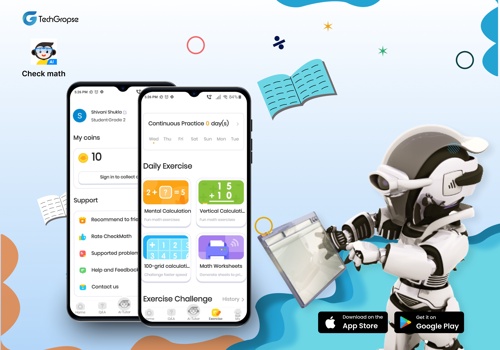 Mobile App Development Package Example: CheckMath - AI Question Solver