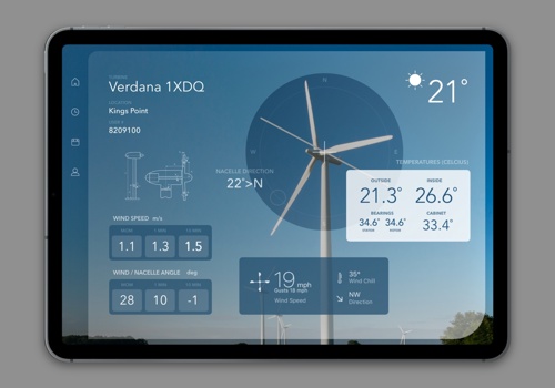 UX/UI Design Package Example: AR for Wind Turbine