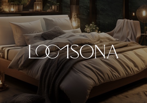 Branding Package Example: Loomsona: Packaging design for luxury beddings