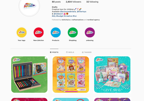 Advertising Package Example: Grafix social media promotion