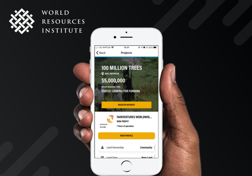 Mobile App Development Package Example: The World Resources Institute - TerraMatch