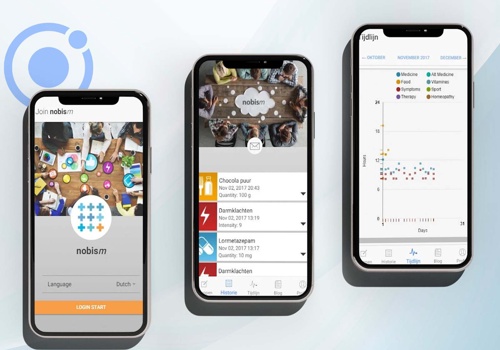 Mobile App Development Package Example: Nobism Cluster Headache Research App