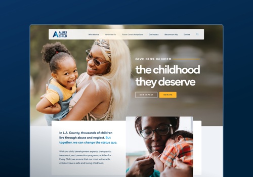 Digital Strategy Package Example: Supporting L.A. children through storytelling