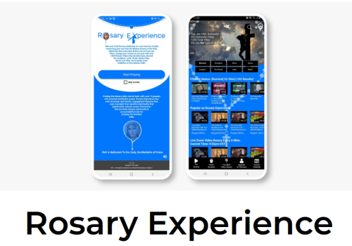 Mobile App Development Package Example: Rosary Experience Mobile App