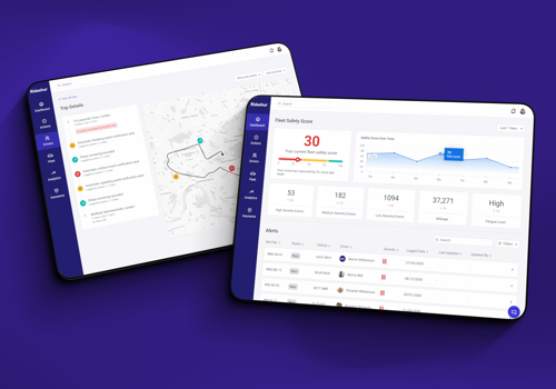 UX/UI Design Package Example: Rideshur