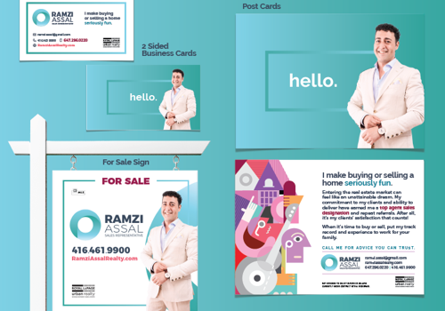 Branding Package Example: Logo Design for Real Estate Agent