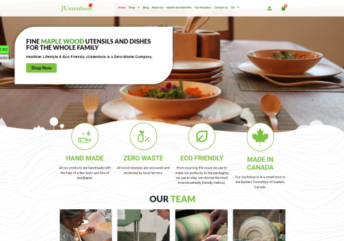 E-Commerce Development Package Example: Re-Design, SEO, Ecommerce & Social Media Marketing