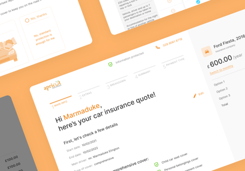 Web Design Package Example: Apricot: UX audit  and redesign