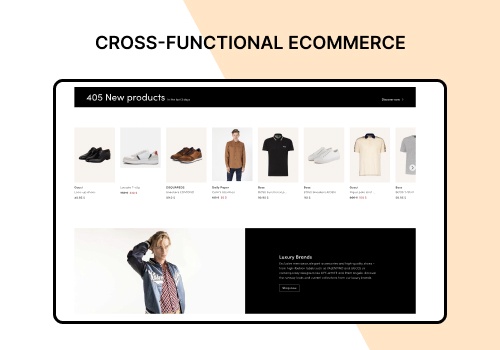 UX/UI Design Package Example: Cross-functional eCommerce